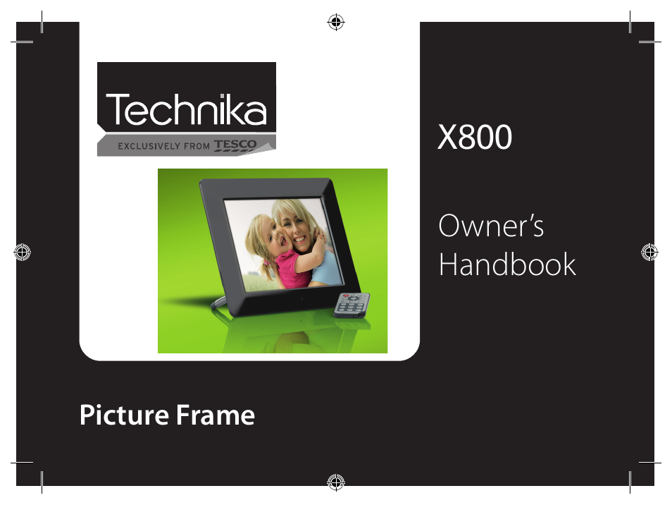 Technika PICTURE FRAME X800 User Manual | 16 pages