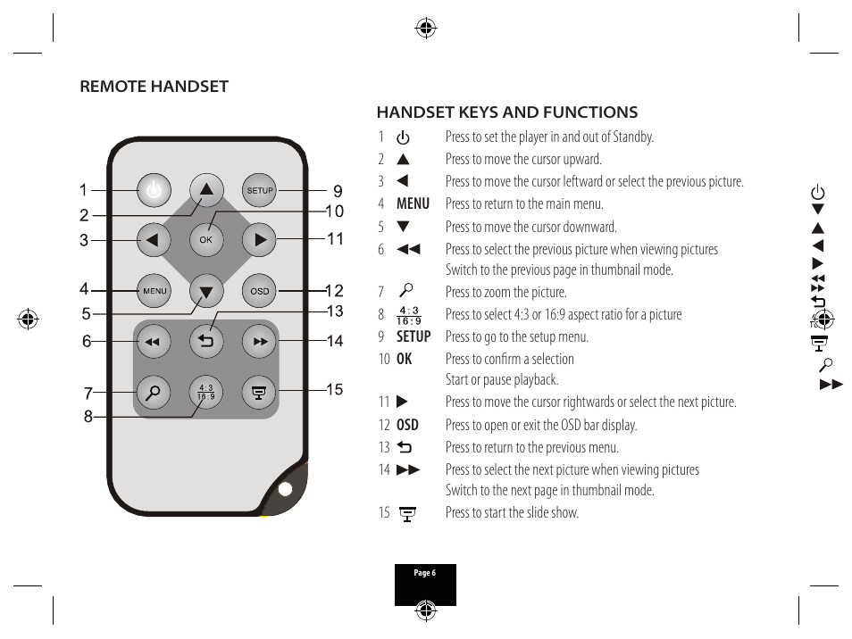 Technika PICTURE FRAME X800 User Manual | Page 6 / 16