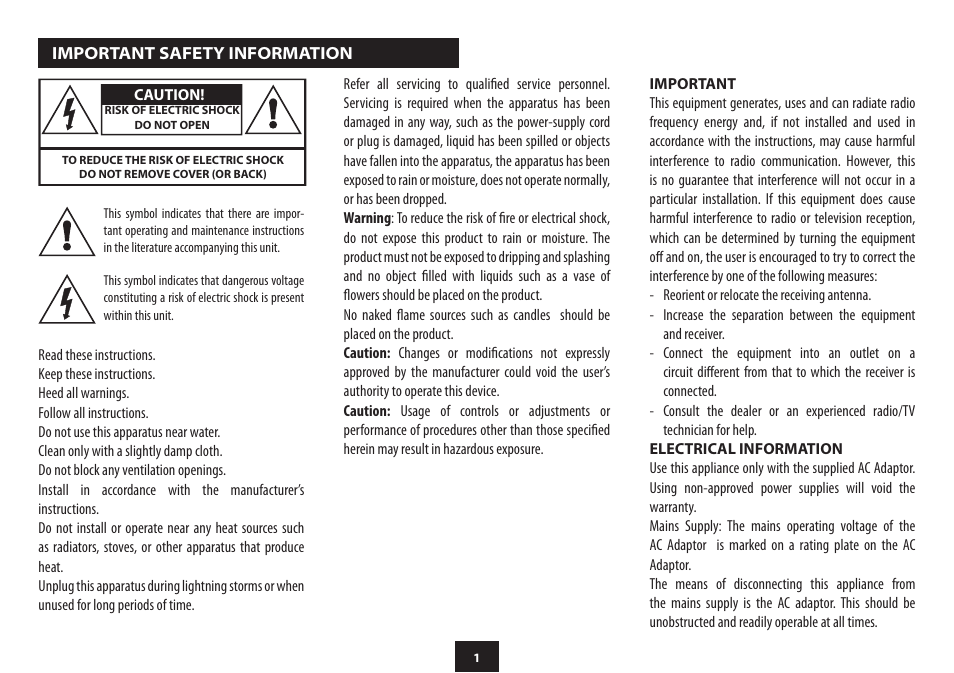 Technika TESKO SP-229I User Manual | Page 3 / 14