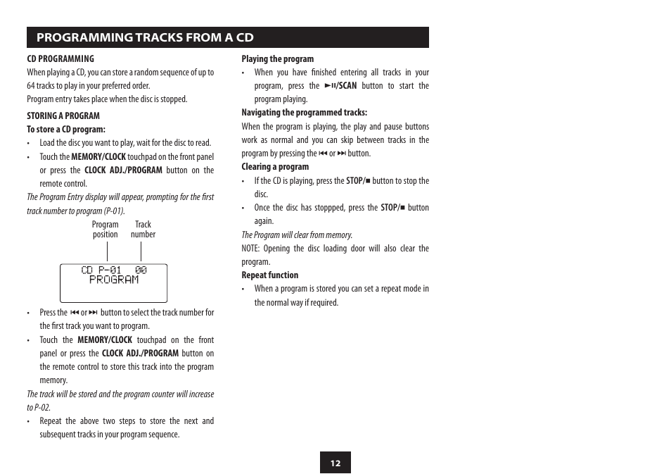 Technika MC-429ID User Manual | Page 14 / 24