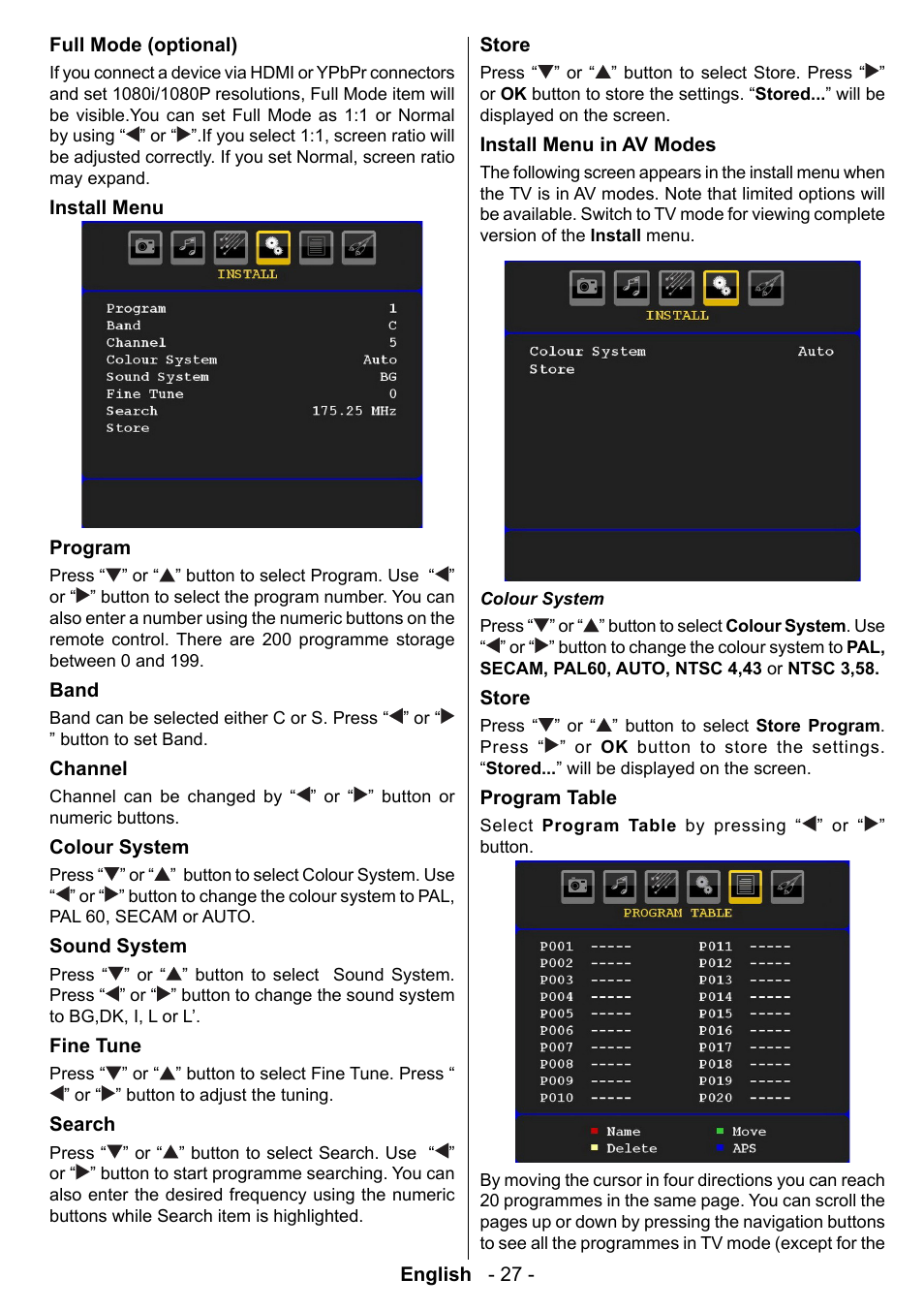 Technika 42-2020 User Manual | Page 28 / 38