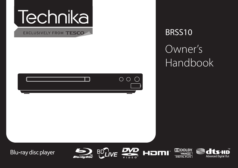 Technika BRSS10 User Manual | 36 pages