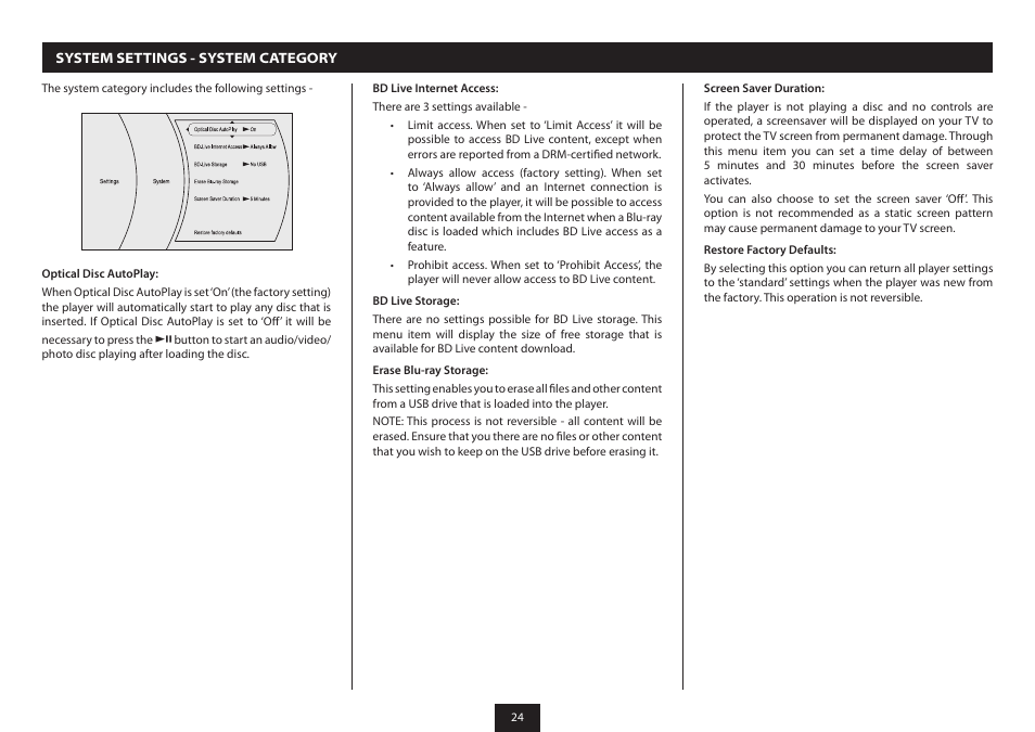 Technika BRSS10 User Manual | Page 26 / 36