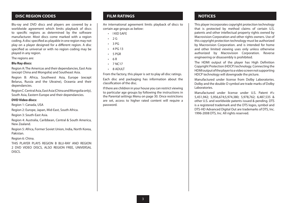 Technika BRSS10 User Manual | Page 5 / 36