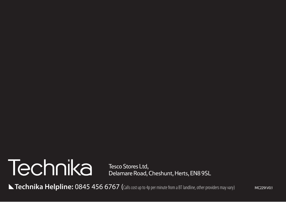 Technika MC-229I User Manual | Page 16 / 16
