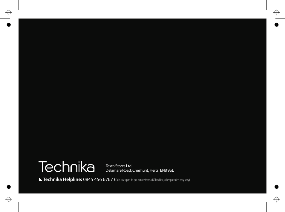 Technika MC123 User Manual | Page 8 / 8