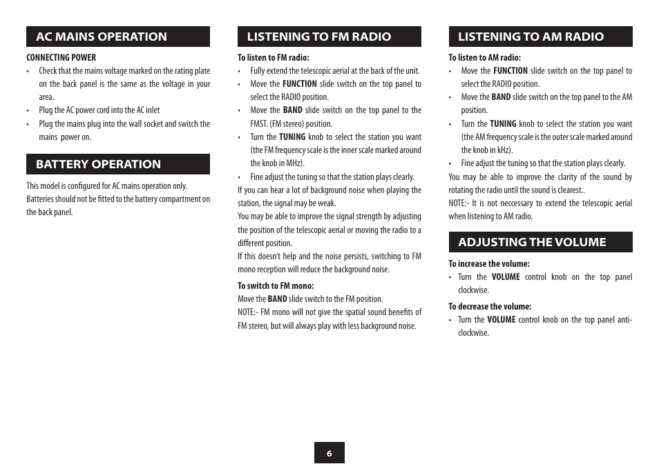 Technika BB-129I User Manual | Page 7 / 12