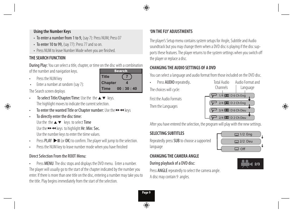 Technika DPDVD7 User Manual | Page 11 / 24