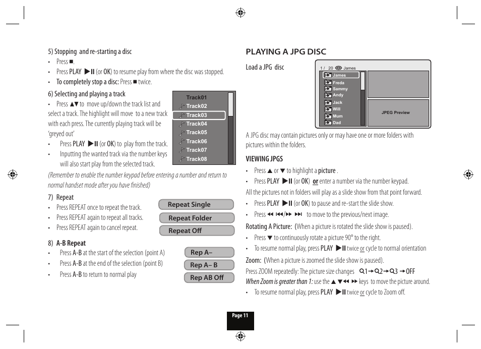 Technika DPDVD7 User Manual | Page 13 / 24