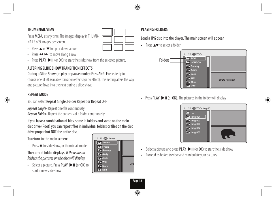 Technika DPDVD7 User Manual | Page 14 / 24