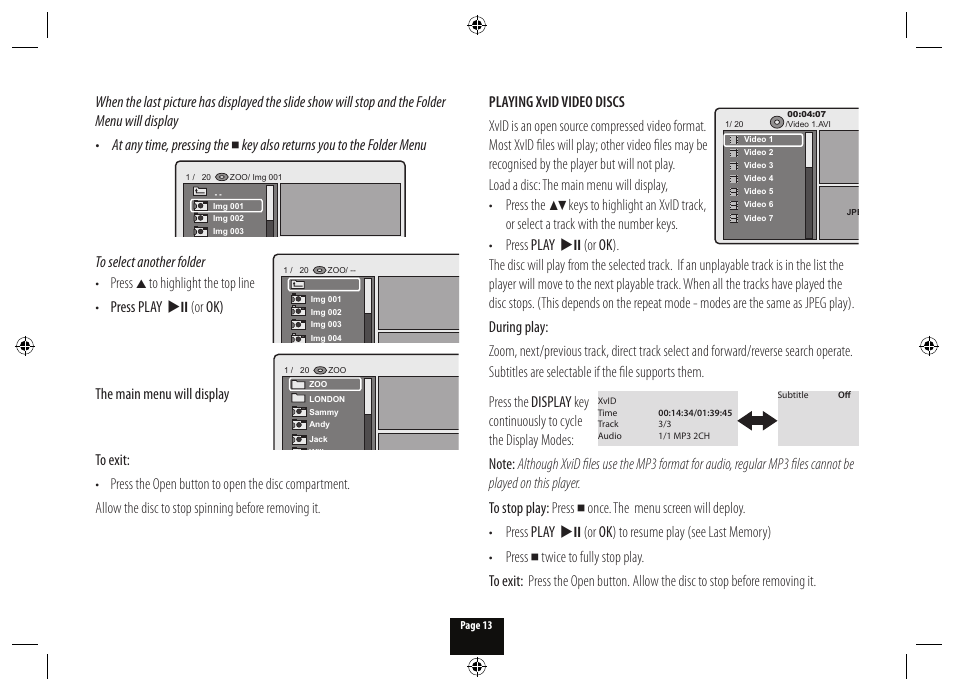 Technika DPDVD7 User Manual | Page 15 / 24