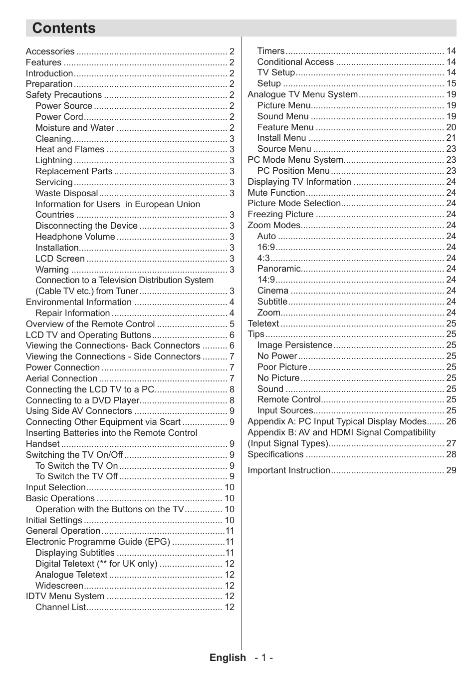 Technika 32-2010 User Manual | Page 2 / 31