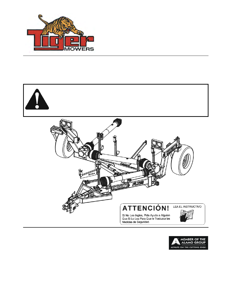 Tiger Mowers FLX10 User Manual | 33 pages