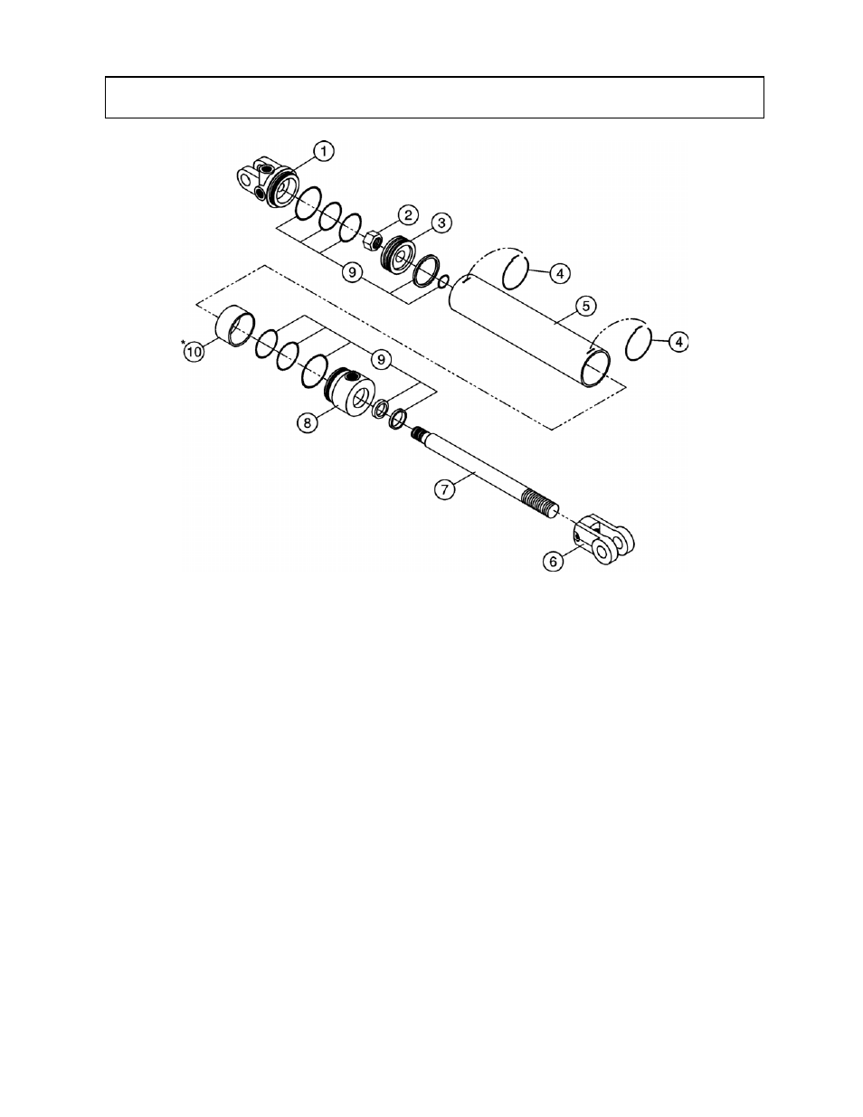 Hydraulic cylinder | Tiger Mowers FLX10 User Manual | Page 20 / 33