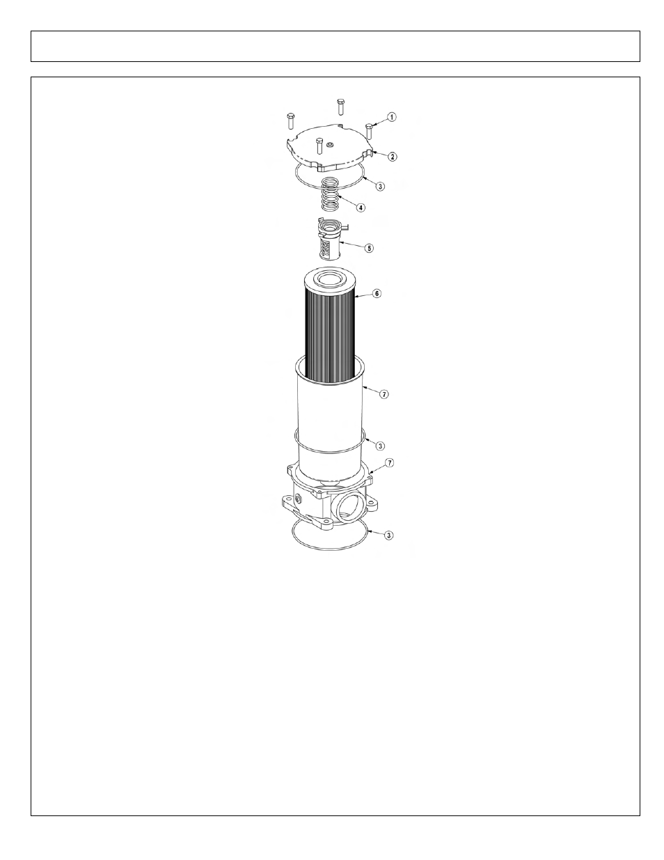 Reservoir tank filter assembly | Tiger Mowers SIDE FLAIL ASEMBLIES JD 5085M-105M User Manual | Page 155 / 206