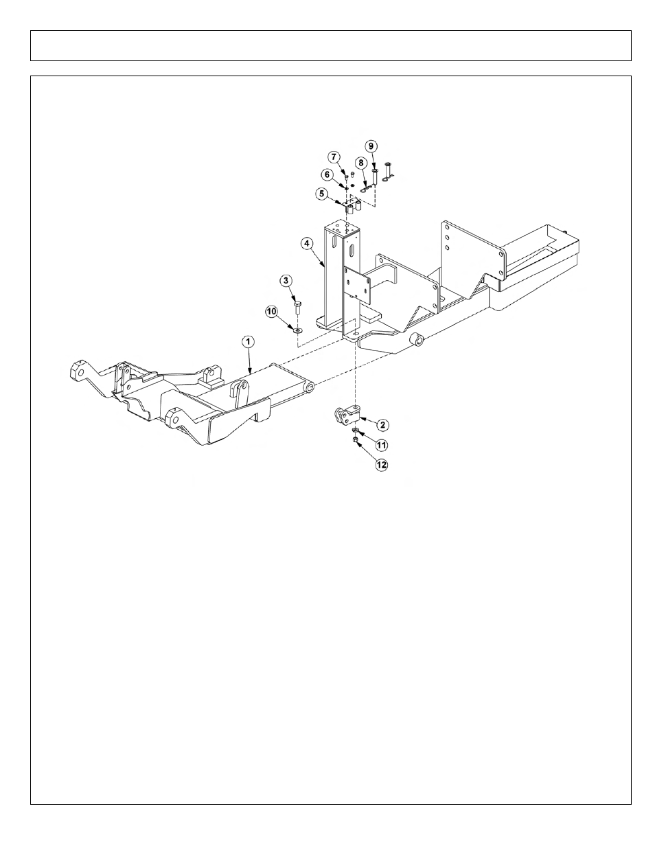 Draft beam travel lock | Tiger Mowers SIDE FLAIL ASEMBLIES JD 5085M-105M User Manual | Page 176 / 206