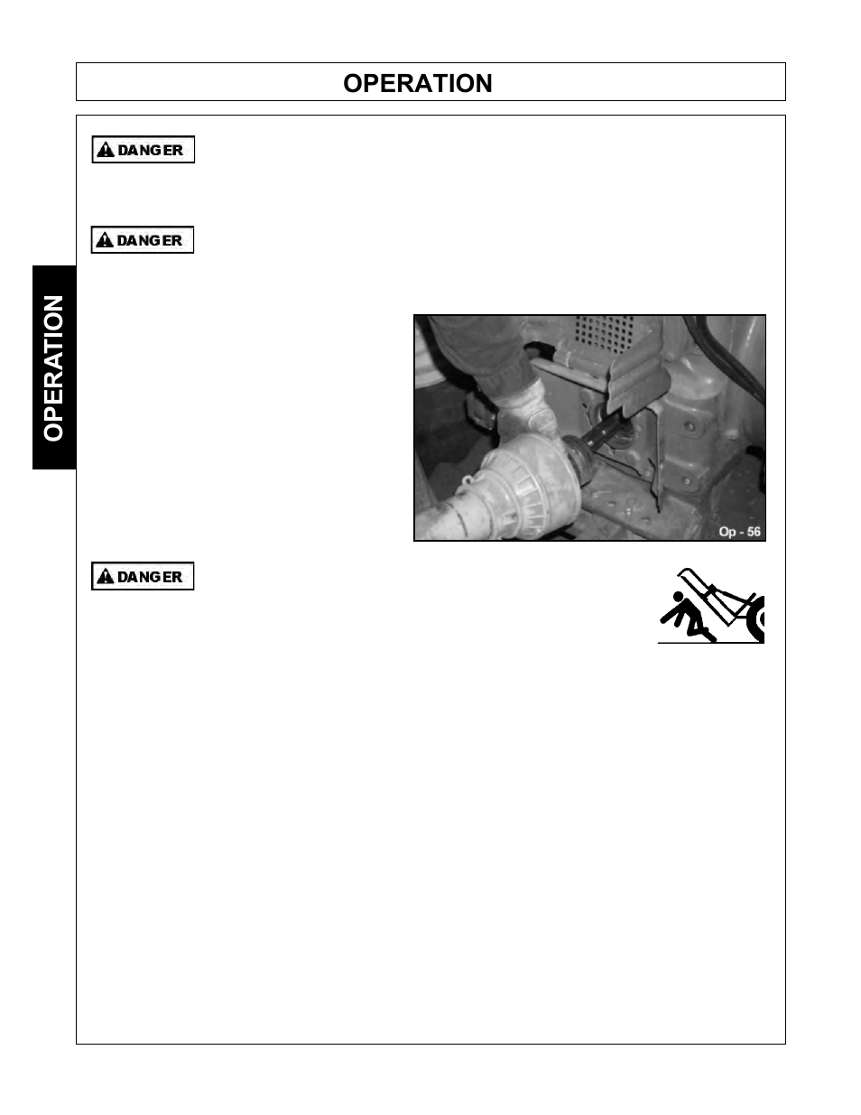 Operation, Opera tion | Tiger Mowers SIDE FLAIL ASEMBLIES JD 5085M-105M User Manual | Page 82 / 206
