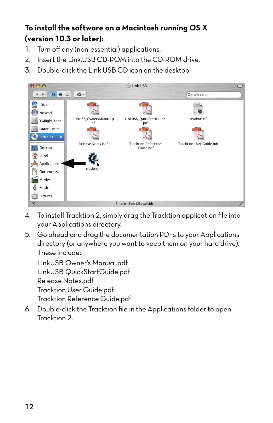 On a mac | Tapco MP3 Player User Manual | Page 12 / 20