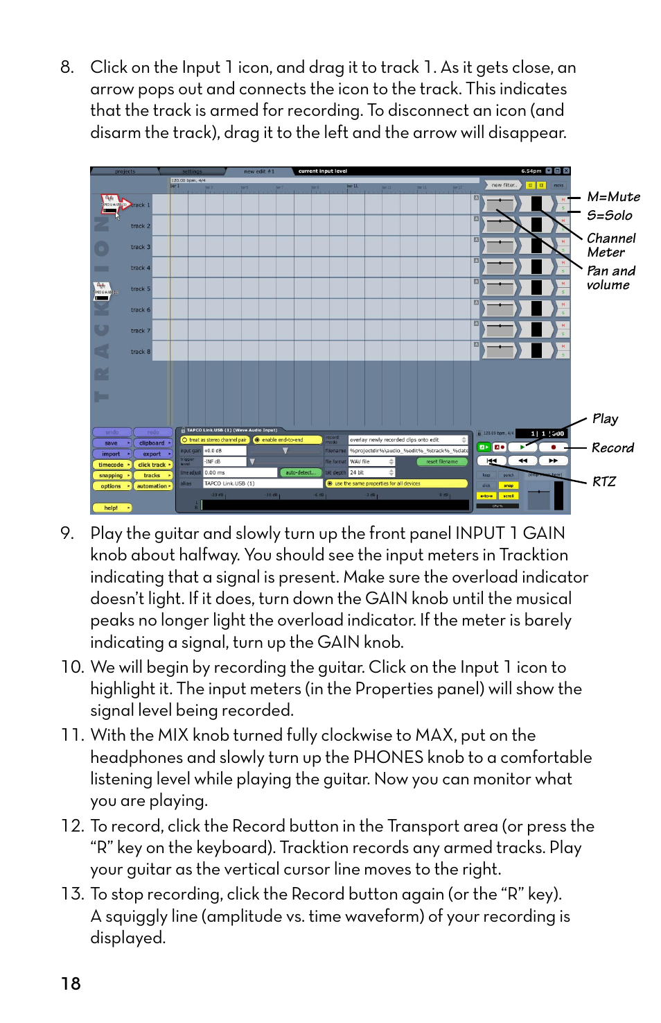 Tapco MP3 Player User Manual | Page 18 / 20