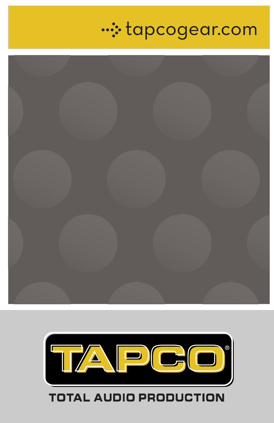 Tapco MP3 Player User Manual | Page 20 / 20