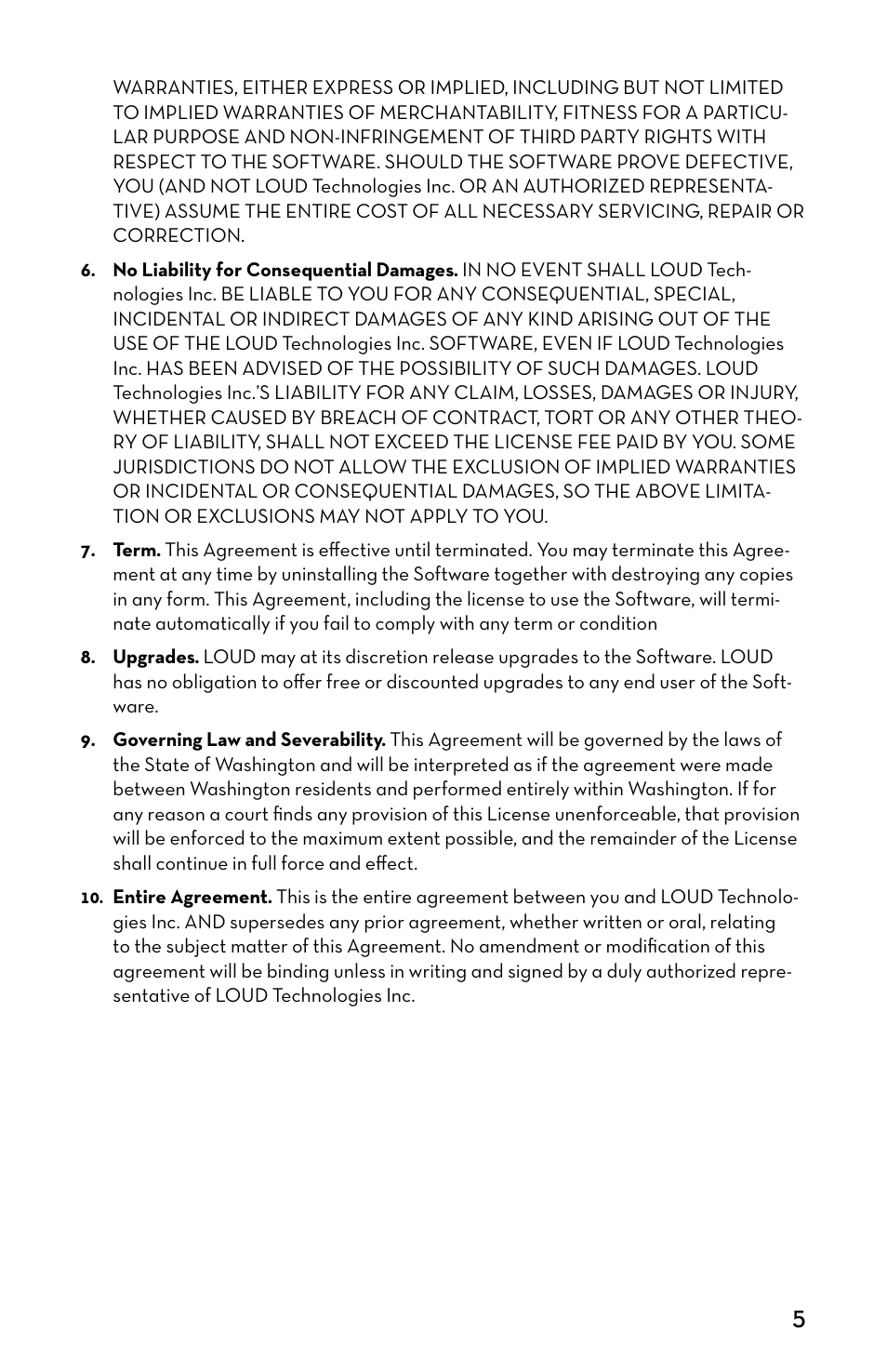 Tapco MP3 Player User Manual | Page 5 / 20