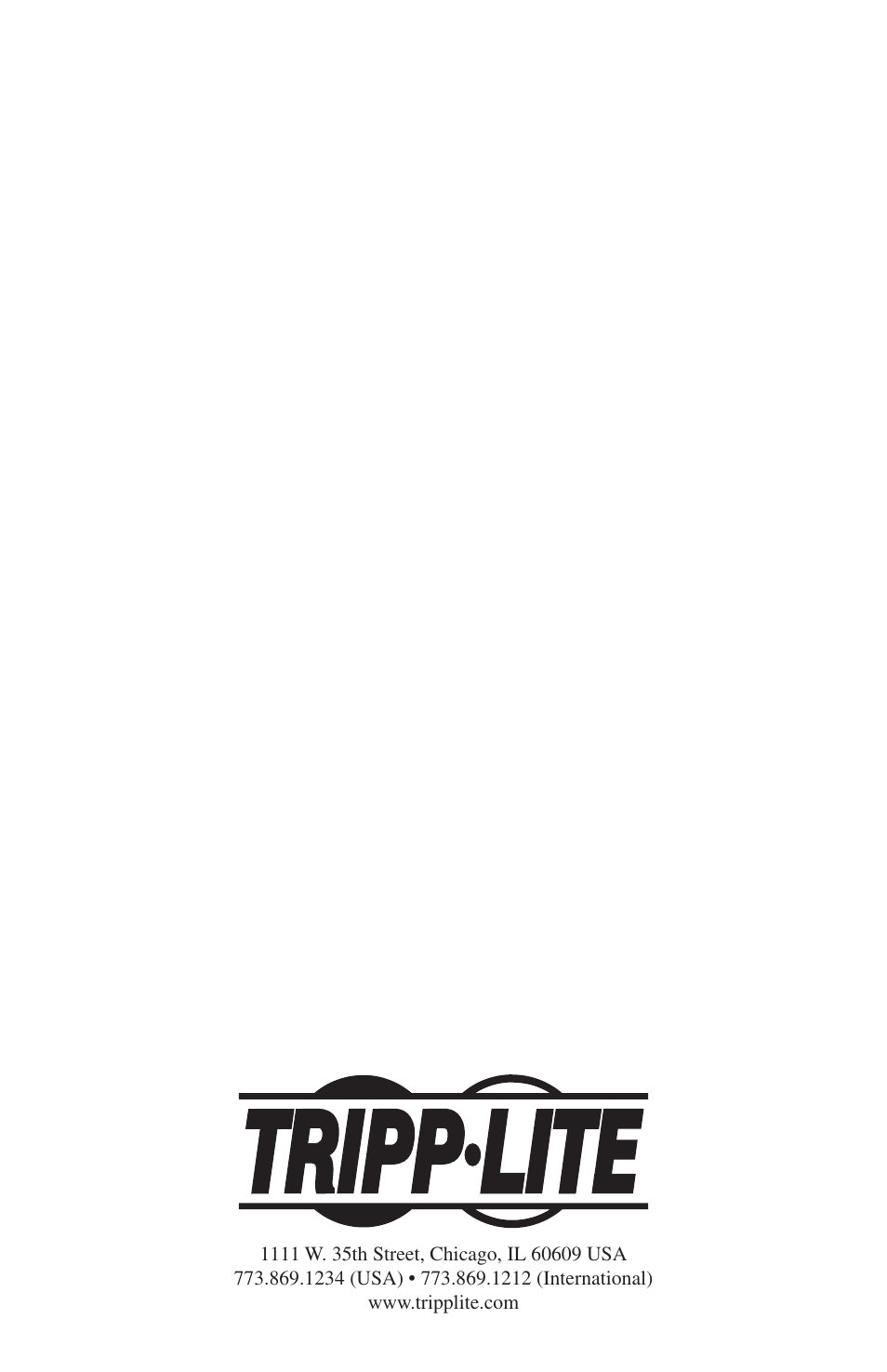 Tripp Lite Line Conditioner 230V User Manual | Page 6 / 6