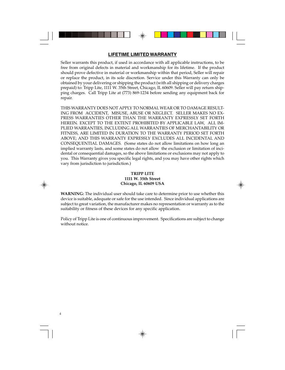 Tripp Lite DRS232 User Manual | Page 4 / 12