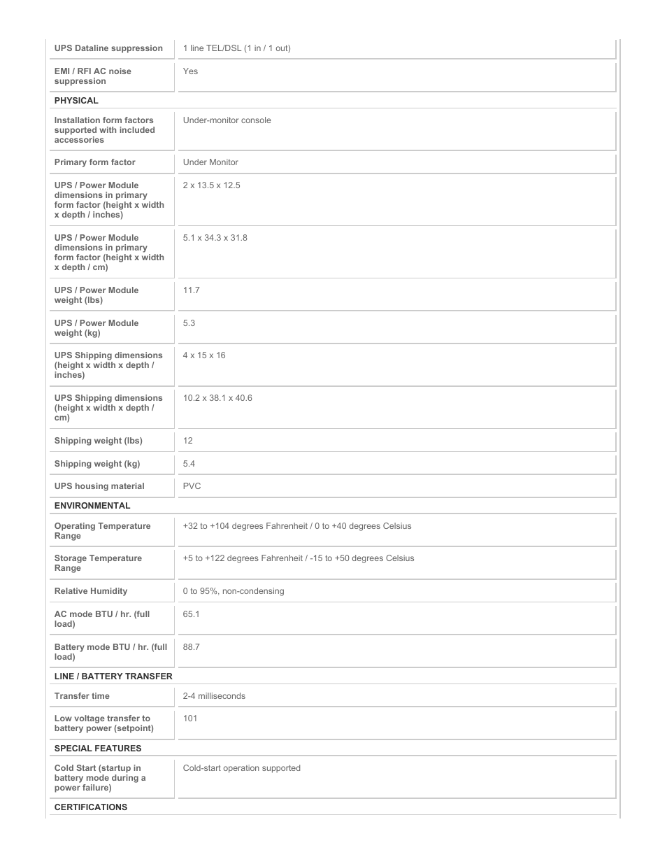 Tripp Lite TM500 User Manual | Page 3 / 4