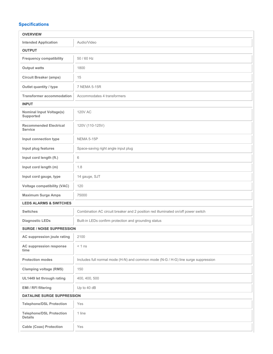 Tripp Lite HT706TSAT User Manual | Page 2 / 4