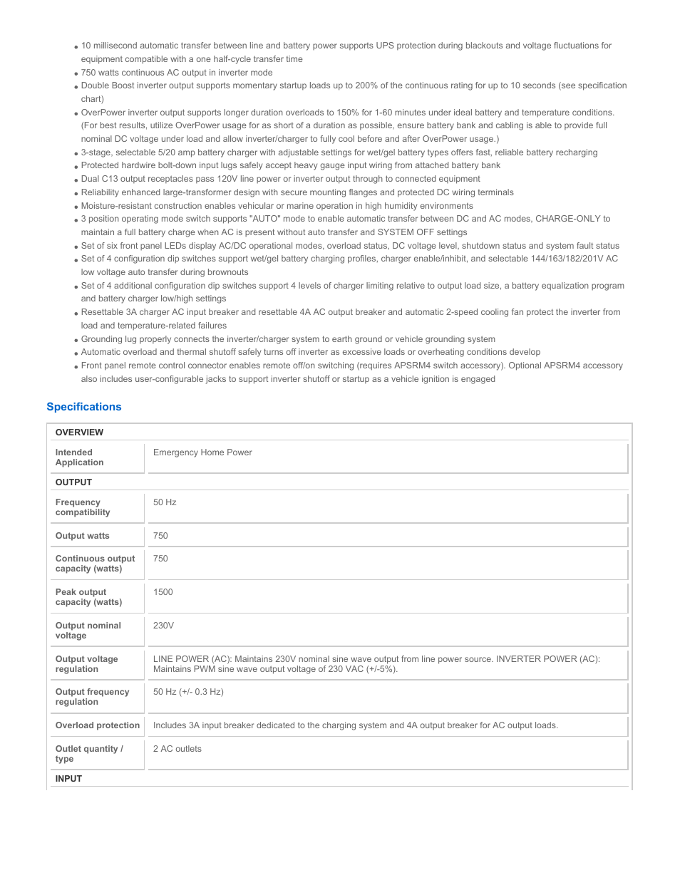 Tripp Lite APSX750F User Manual | Page 2 / 4