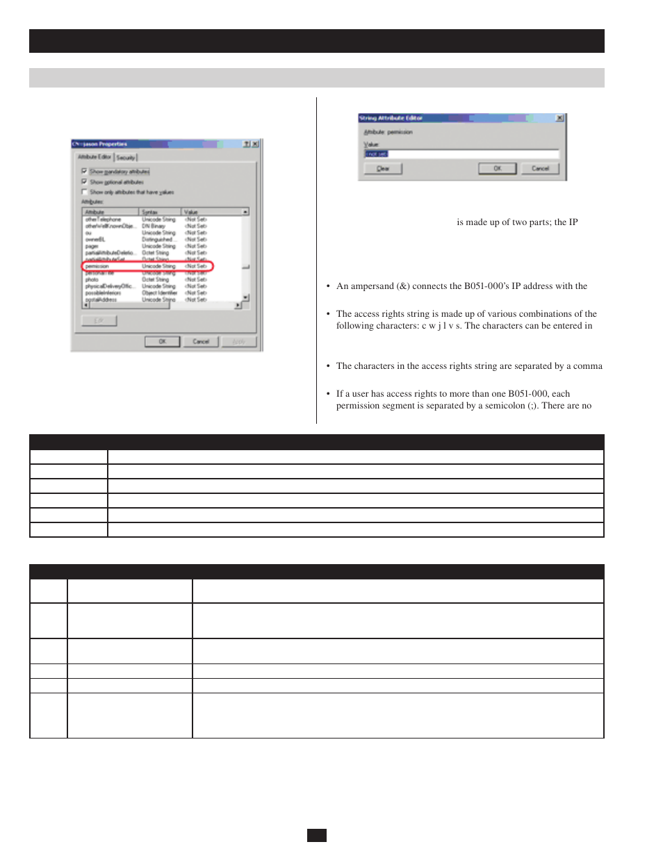 Ap operation, Ldap configuration | Tripp Lite B051-000 IP User Manual | Page 54 / 65