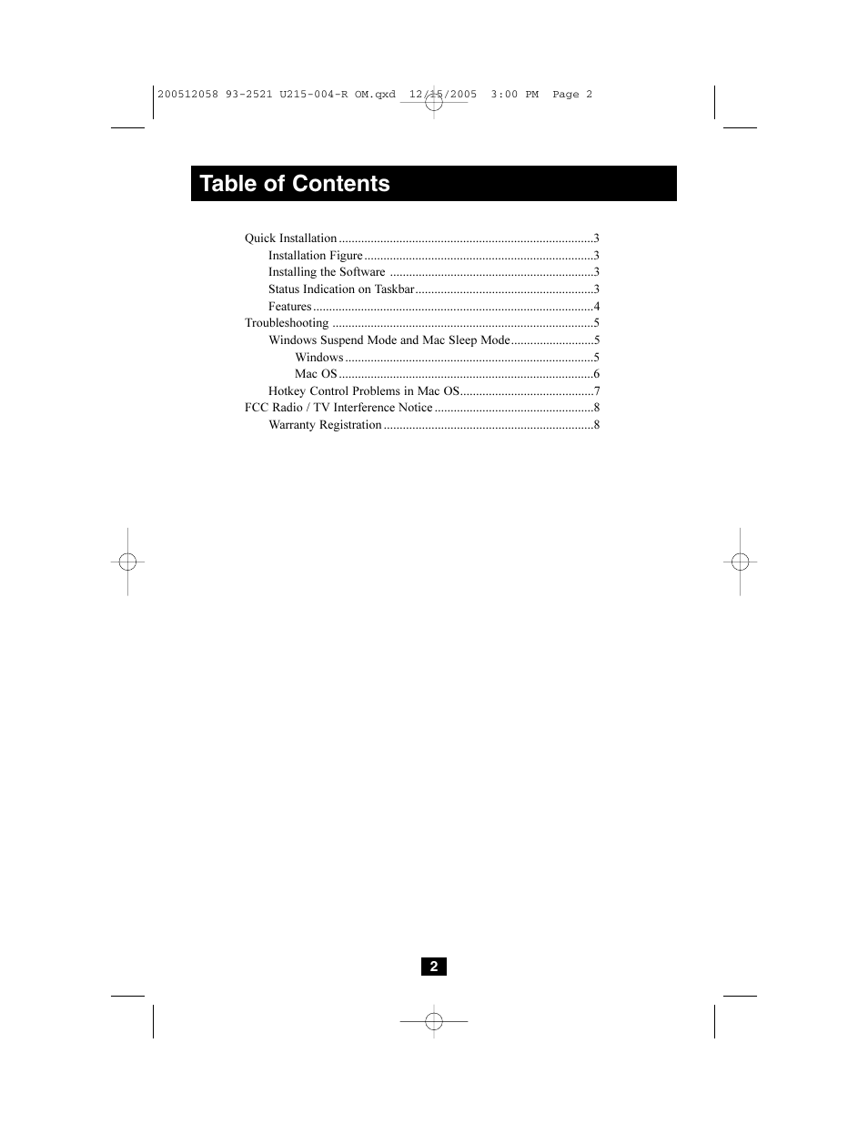 Tripp Lite U215-004-R User Manual | Page 2 / 8