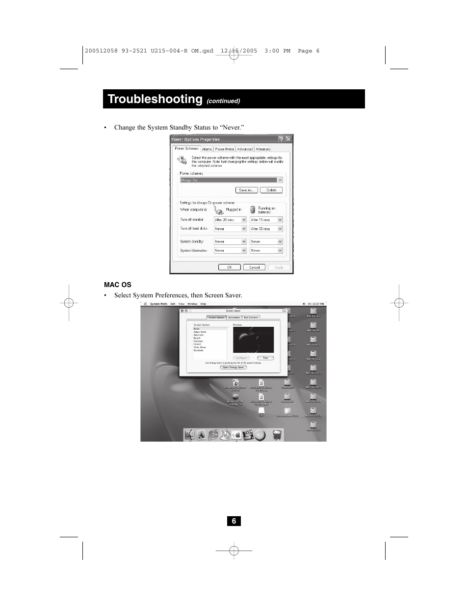 Troubleshooting | Tripp Lite U215-004-R User Manual | Page 6 / 8