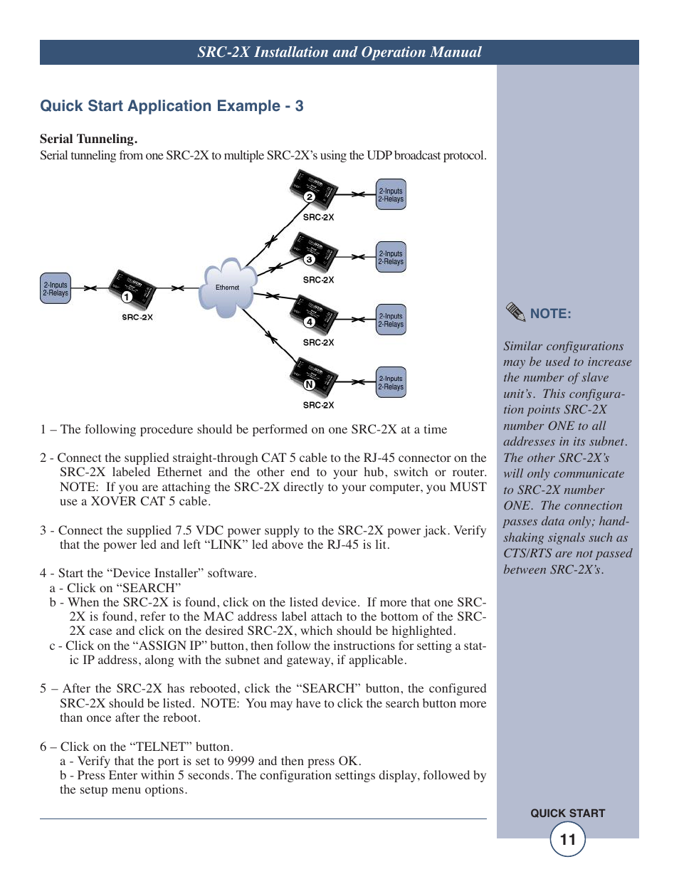 Tripp Lite SRC-2X User Manual | Page 11 / 19