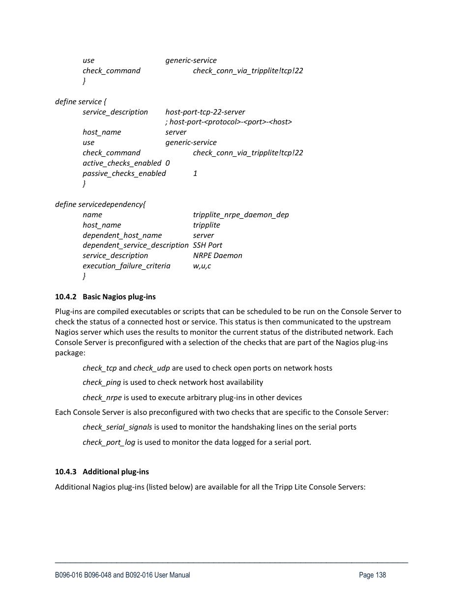 Tripp Lite 93-2879 User Manual | Page 138 / 224