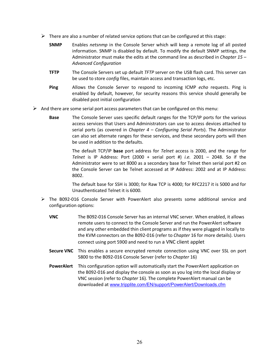 Tripp Lite 93-2879 User Manual | Page 26 / 224