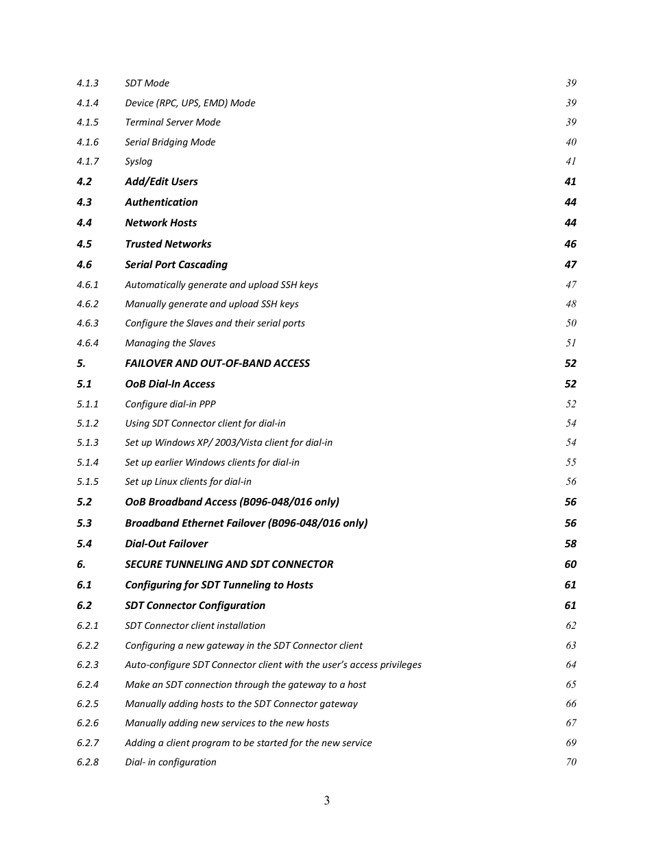 Tripp Lite 93-2879 User Manual | Page 3 / 224