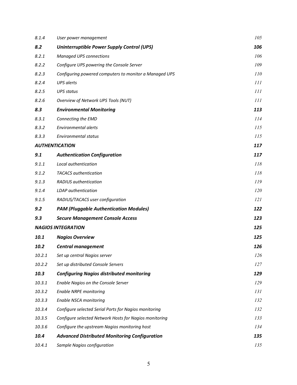 Tripp Lite 93-2879 User Manual | Page 5 / 224