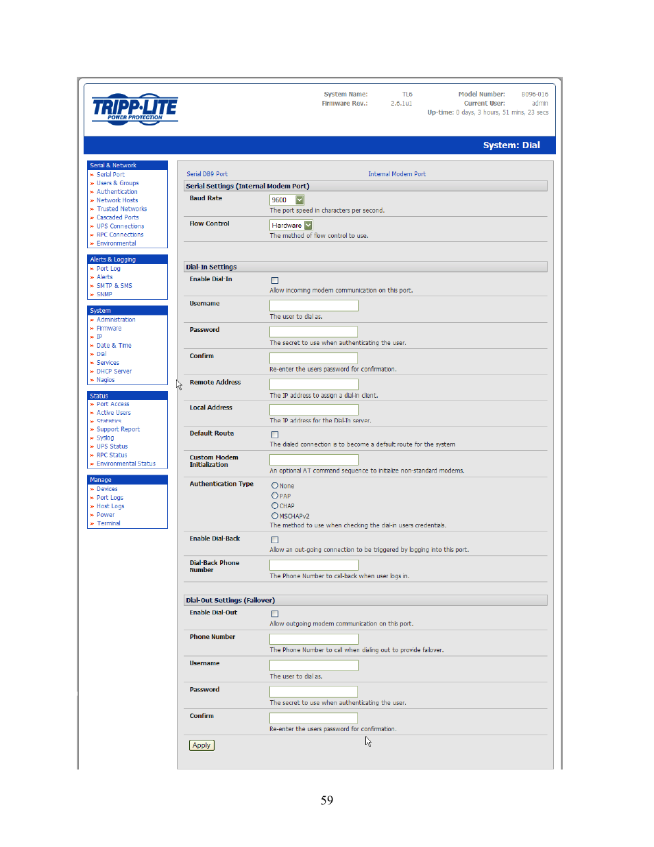 Tripp Lite 93-2879 User Manual | Page 59 / 224