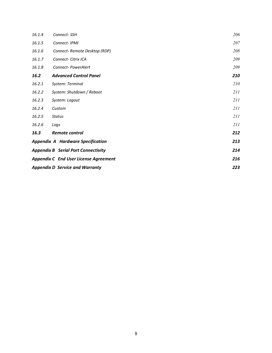 Tripp Lite 93-2879 User Manual | Page 8 / 224