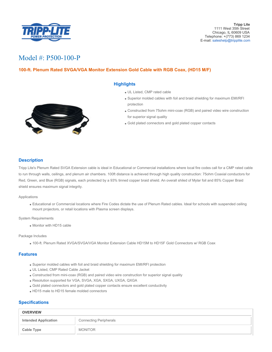 Tripp Lite B112-002-R User Manual | 3 pages