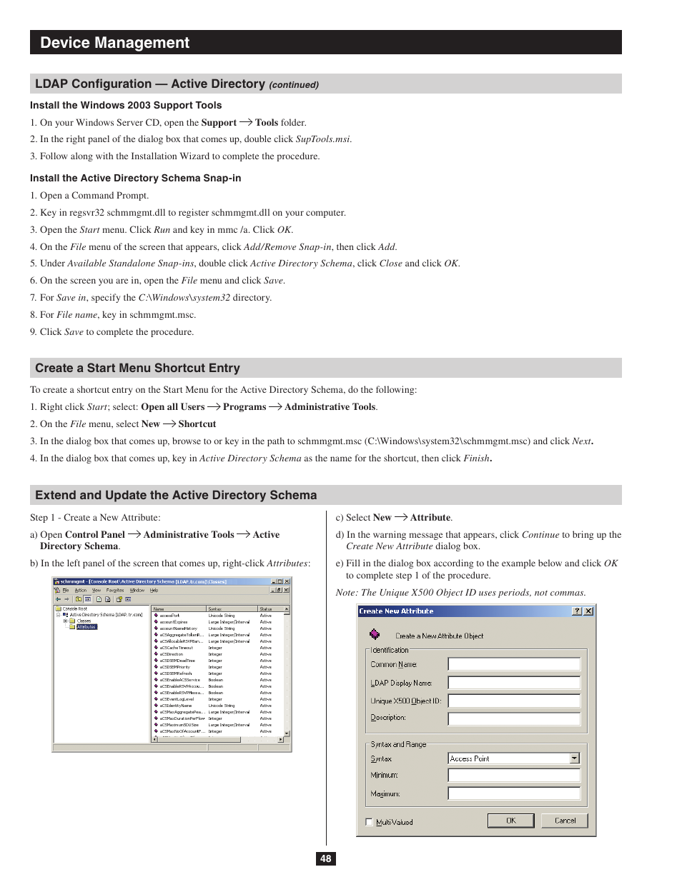 Device management | Tripp Lite NETDIRECTOR B064-016-04-IP User Manual | Page 48 / 72