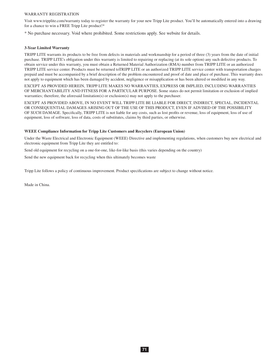 Tripp Lite NETDIRECTOR B064-016-04-IP User Manual | Page 71 / 72