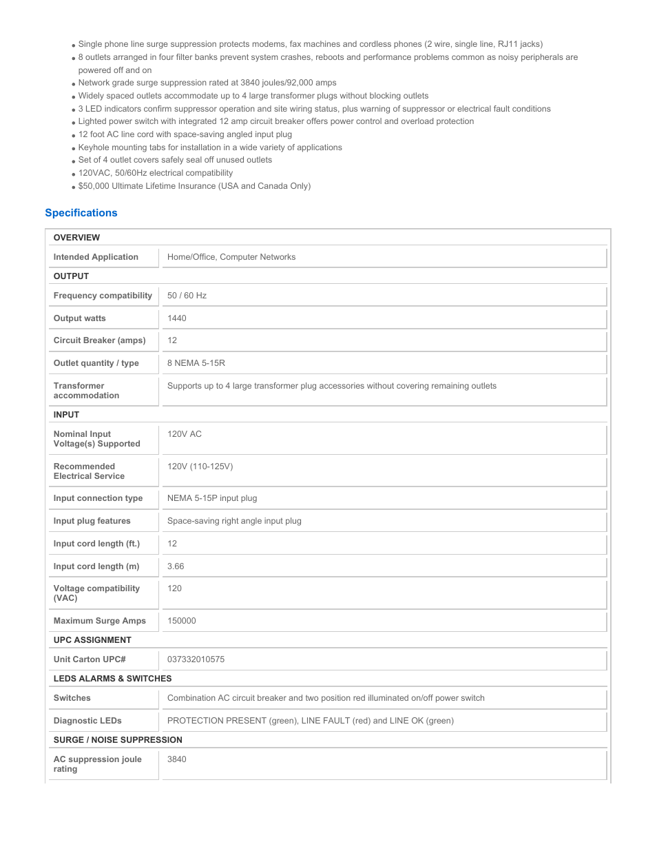 Tripp Lite ISOTEL8ULTRA User Manual | Page 2 / 4