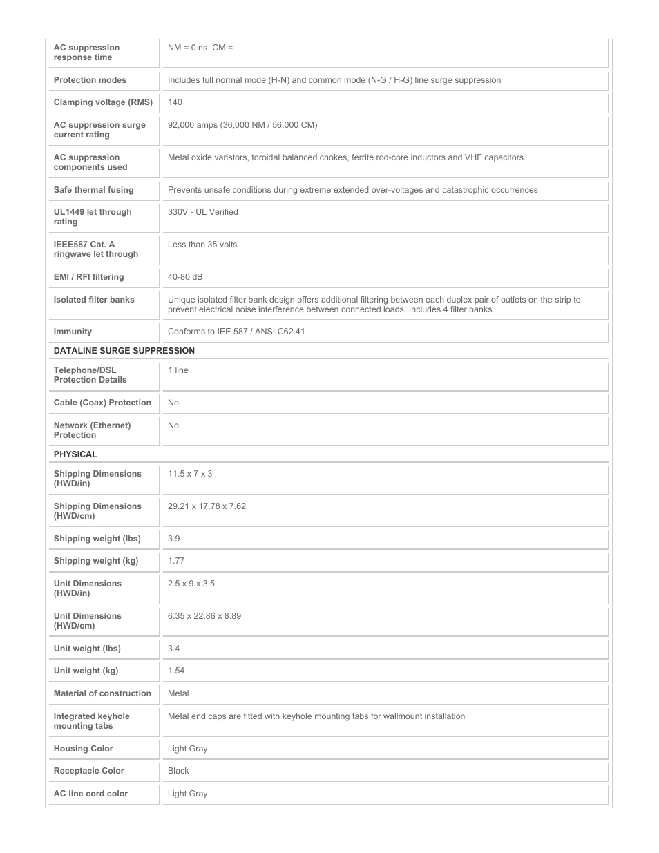 Tripp Lite ISOTEL8ULTRA User Manual | Page 3 / 4