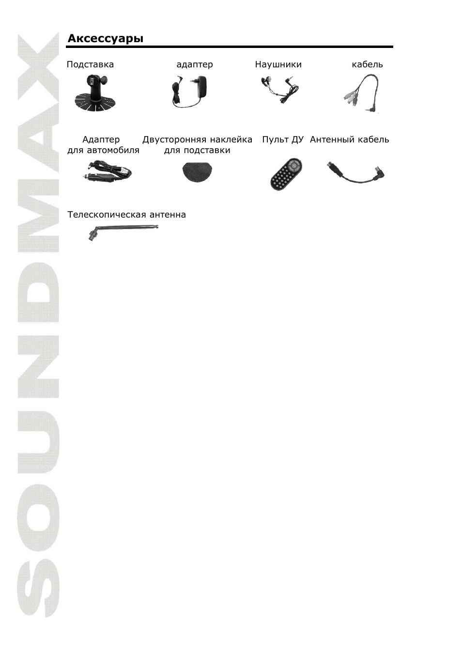 SoundMax SM-LCD711 User Manual | Page 16 / 26