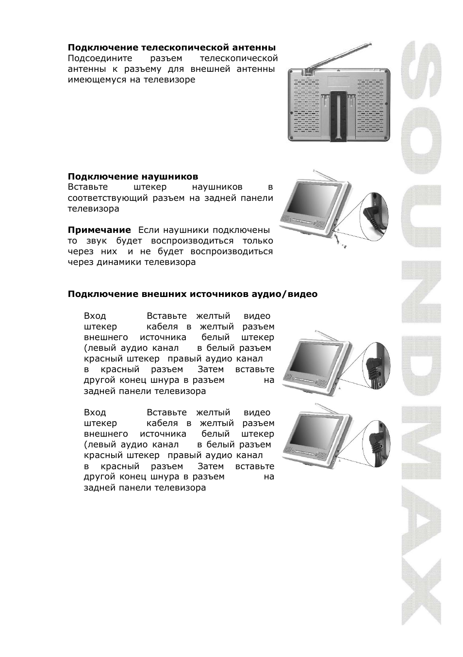 SoundMax SM-LCD711 User Manual | Page 21 / 26