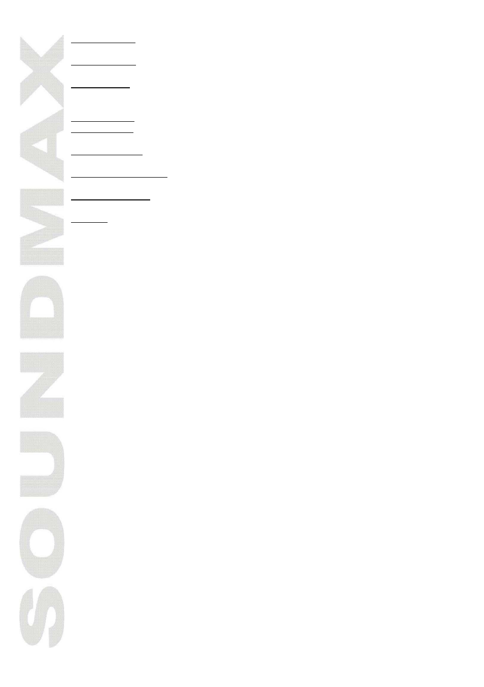 SoundMax SM-LCD711 User Manual | Page 6 / 26