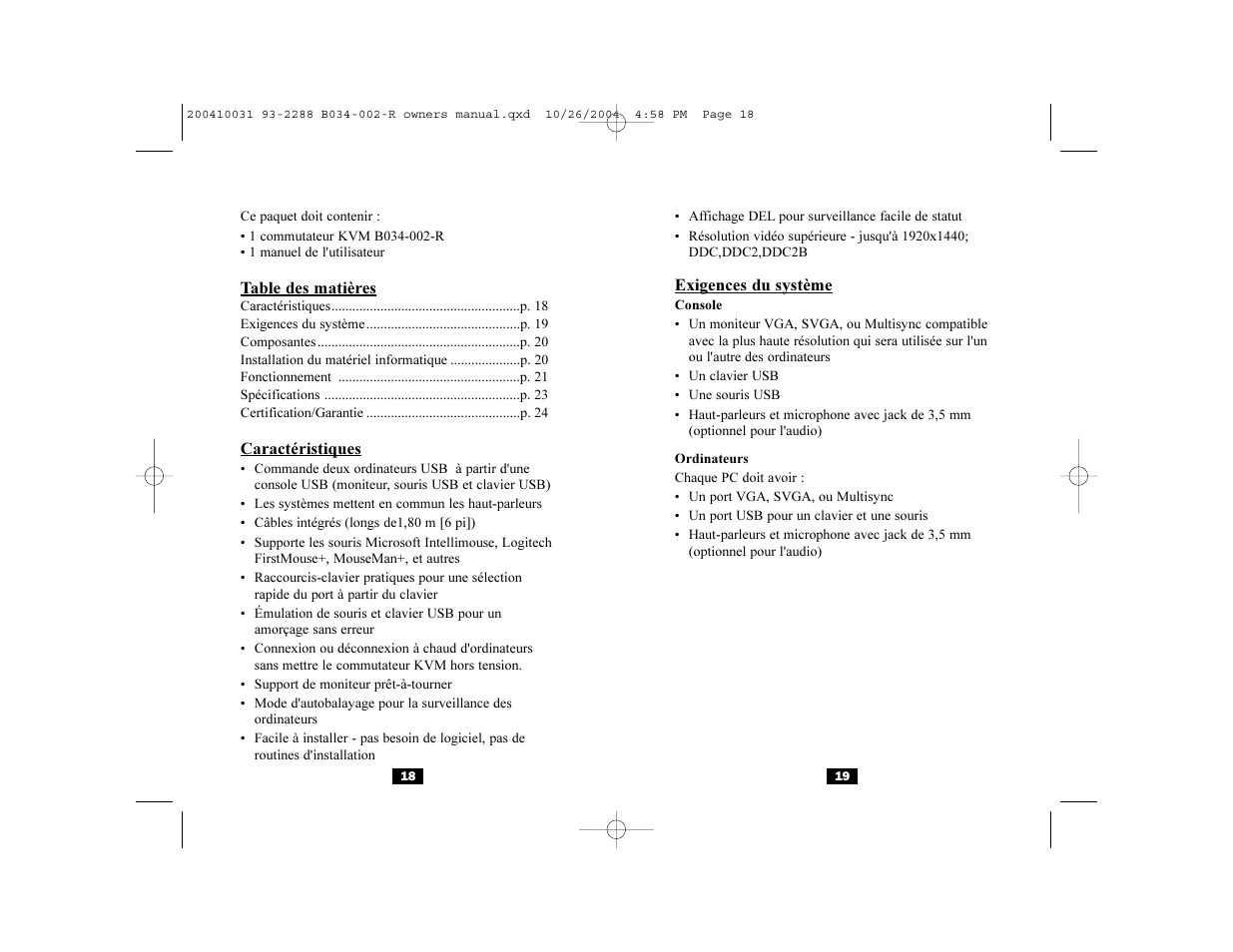 Tripp Lite B034-002-R User Manual | Page 10 / 13