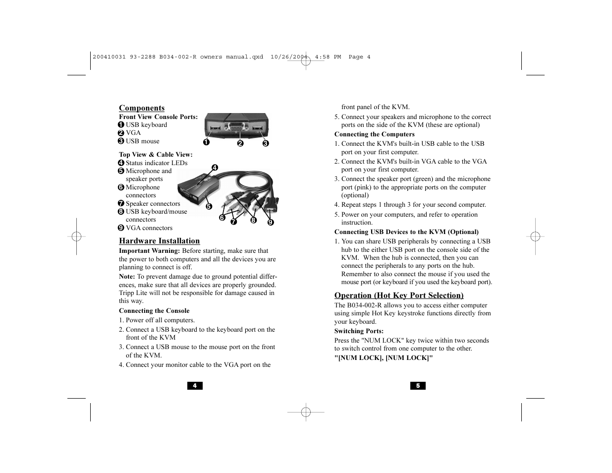 Tripp Lite B034-002-R User Manual | Page 3 / 13